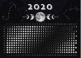 Лунный календарь 2020г.
